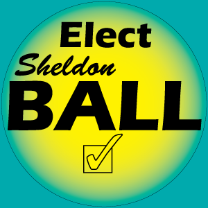 Elect Sheldon Ball Logo